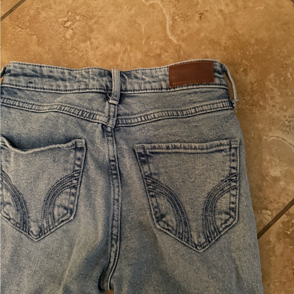 Hollister Light Blue High Rise Jeans